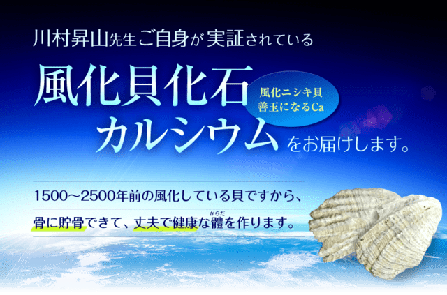 風化貝カルシウム